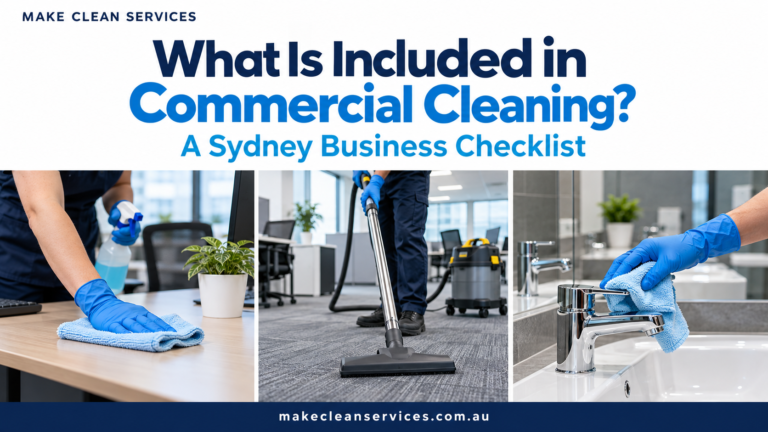 What Is Included in Every Commercial Cleaning Visit?