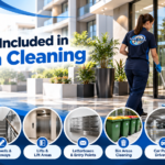 Make Clean Services professional strata cleaning in Sydney, including common areas, stairwells, lifts, bin areas, car parks and outdoor spaces.